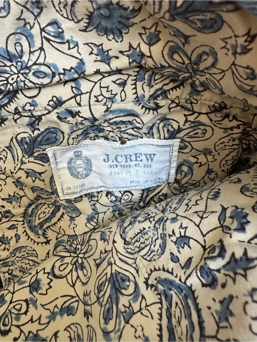 J.CREW - MEN'S CHINO SHORTS - SIZE 34 - NAVY BLUE